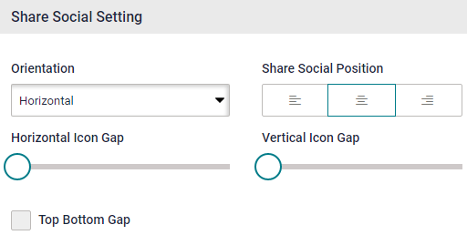 Landing page social media. Choose social icon color